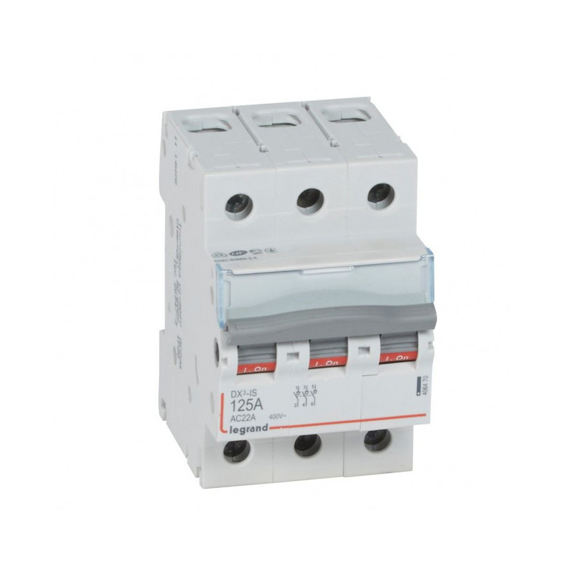 Kirtiklis MCB RX3 Legrand 406470 (125A, 3P, 230V, 6kA)
