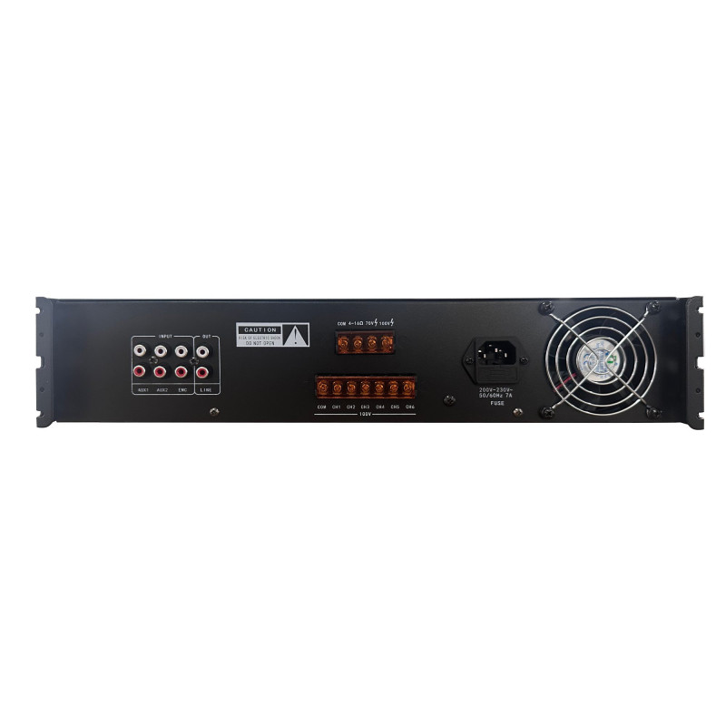 Analog amplifier Hikvision DS-QAE0A240G1-VB6 (240W, Bluetooth, USB)