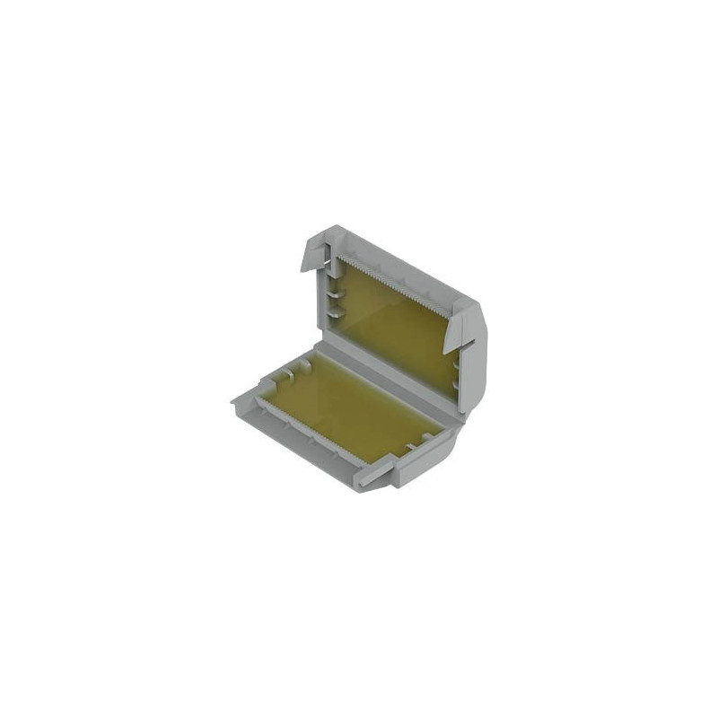Gel junction box Wago 207-1333 (IPX8, 33.6x17.8x52.7 mm, gray)