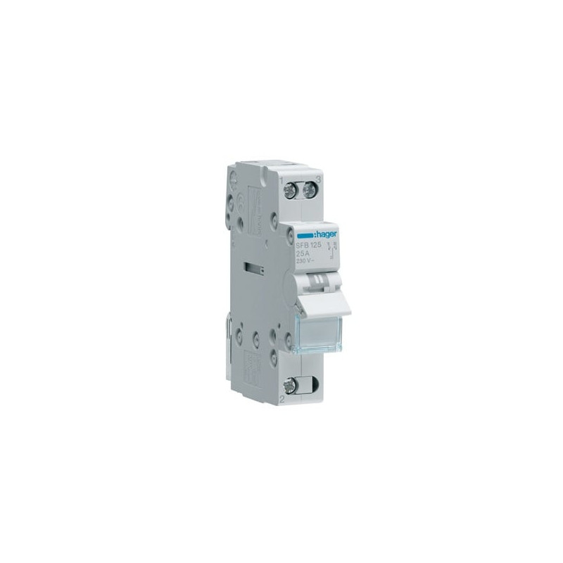 Modulinis perjungėjas Hager SFT125 (1P, 25A, 1 mod)