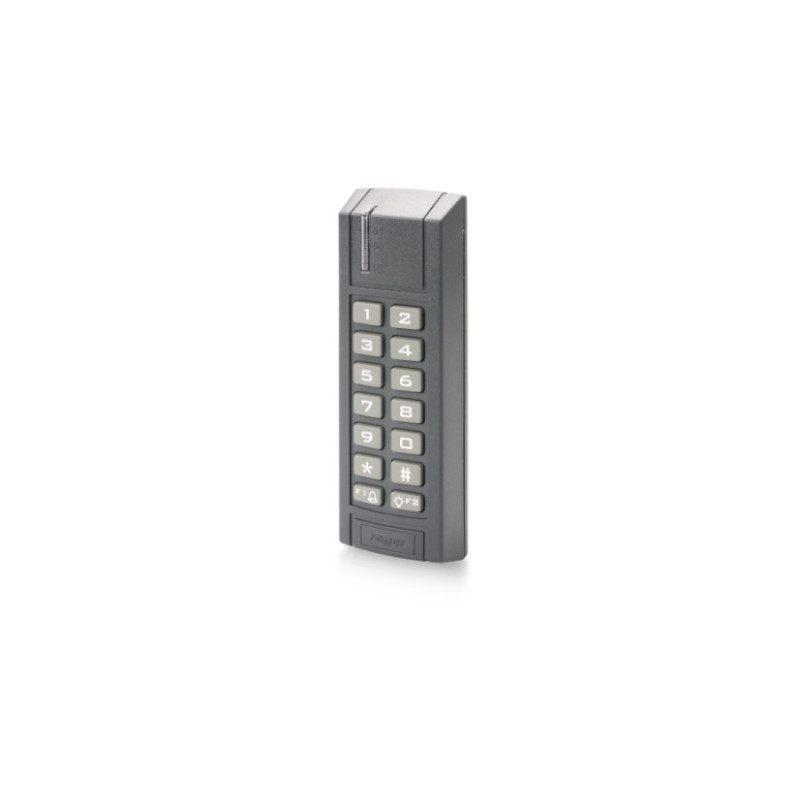 Reader with keyboard ROGER MCT12M-BK-IO (RACS 5, Mifare, with integrated I/O relay module)