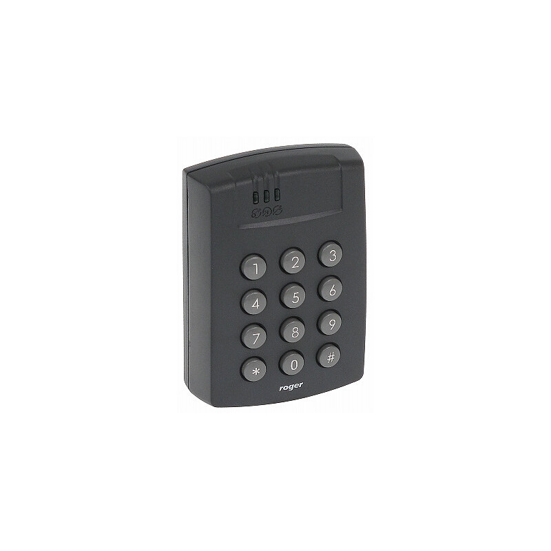 Reader with keyboard ROGER MCT64E-IO (RACS 5, EM 125kHz, with integrated I/O relay module)
