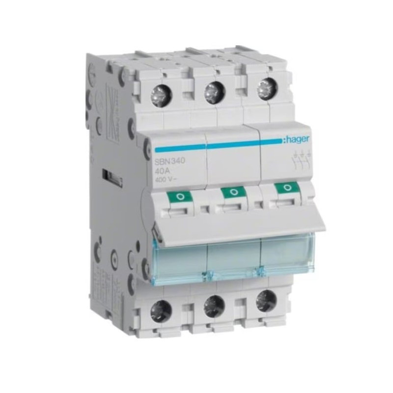 Modulinis jungiklis Hager SBN340 (3 mod, 40A, 3P)