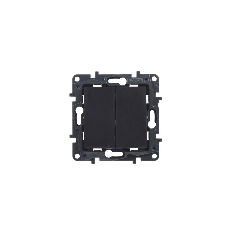 Juodas jungiklis Niloe Step Legrand 863505
