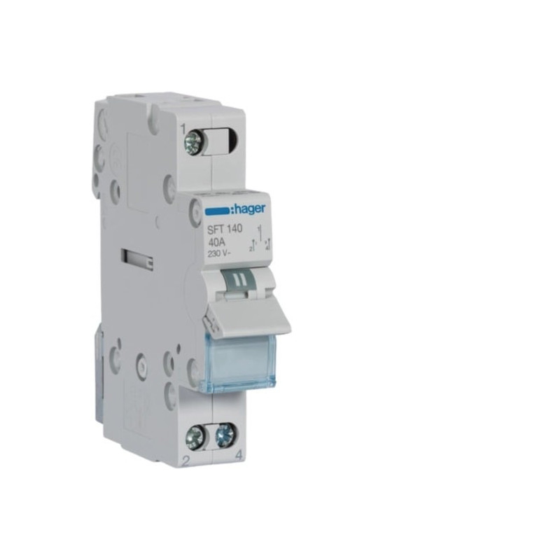 Modulinis perjungėjas Hager SFT140 (1P, 40A, 1 mod.)