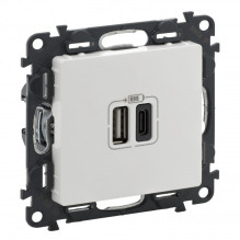 USB double socket type C +...