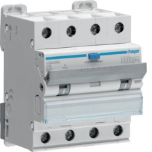 Residual current relay with...