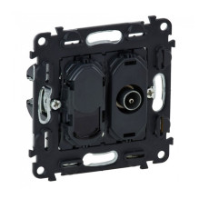 TV socket + computer socket...