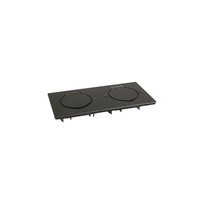 Grindinė dėžė 4mod. Legrand 089752 (šlifuoto rudo plieno)