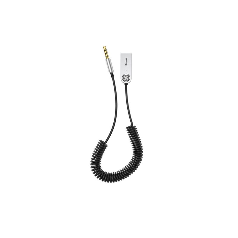 Belaidis Bluetooth garso imtuvas BASEUS CABA01-01 (su AUX išėjimu)