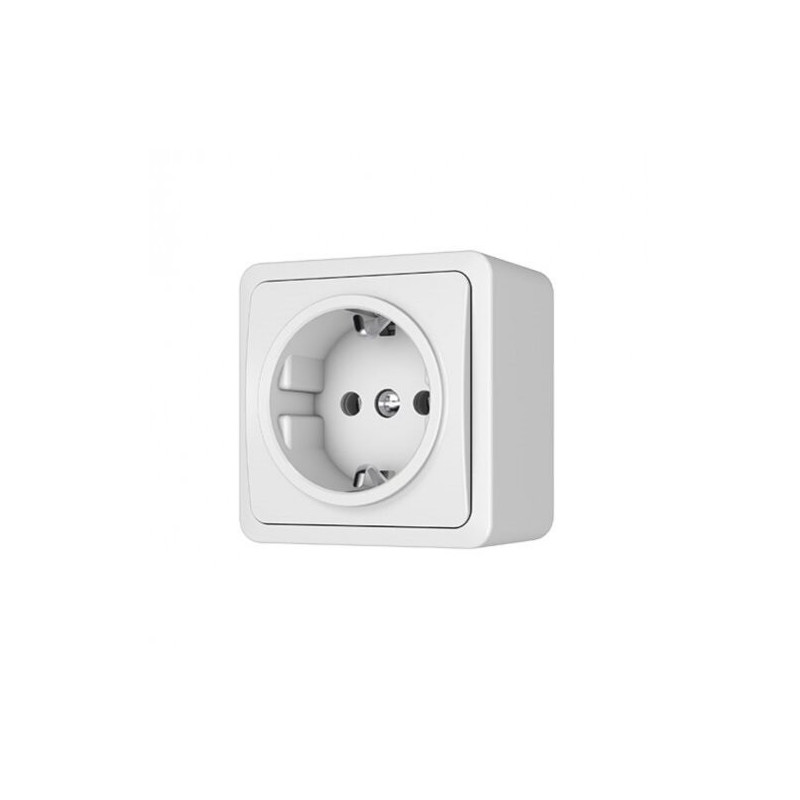 Overhead socket with grounding Vilma SL+250 RP16-002 SL+V (white)