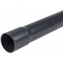PVC pipe black 32mm with...