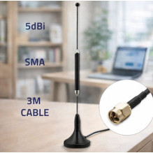 Qoltec 4G LTE antenna with magnetic base Qoltec 4G LTE antenna with magnetic base