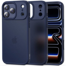 „Tech-Protect Magmat iPhone 17 Pro“ matinis tamsiai mėlynas dėklas „Tech-Protect Magmat iPhone 17 Pro“ matinis tamsiai mėlynas dėklas