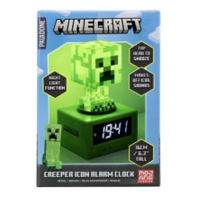 Paladone PP11369MCF „Creeper Icon“ skaitmeninis žadintuvas, žalias