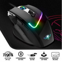 Spirit Of Gamer PRO-M3 Gaming Mouse + Mouse Pad Black Spirit Of Gamer PRO-M3 Gaming Mouse + Mouse Pad Black