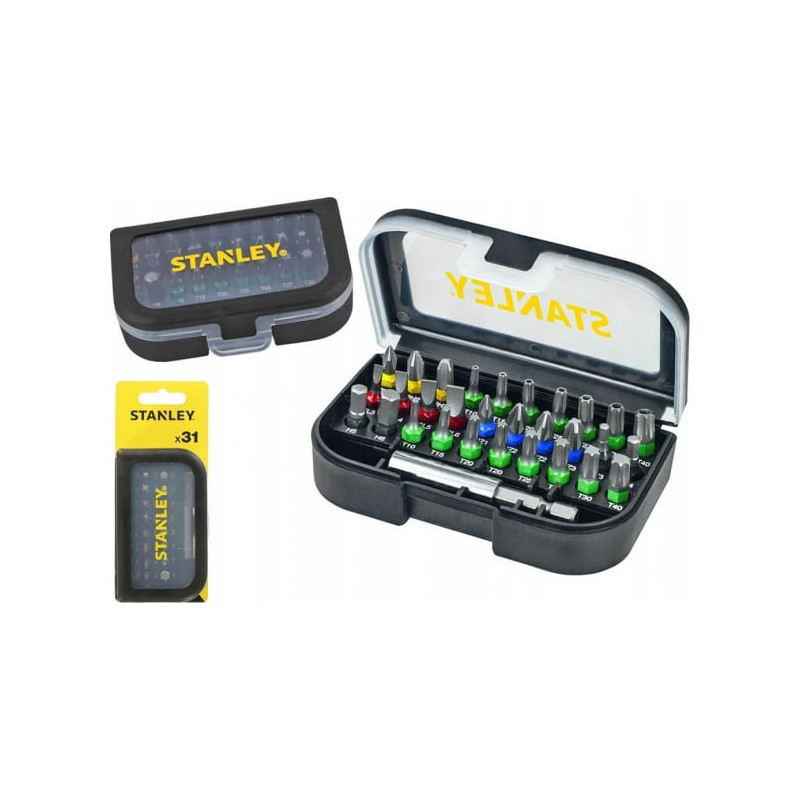 Stanley Stanley antgalių rinkinys, 31 dalis (STA60490-XJ)