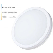 Visional LED Waterproof luminaire with PIR motion sensor 20W, 3CCT, 2400Lm