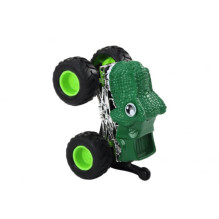 LEAN Toys Dinosaur Off-Road Car with Large Rubber Wheels, Green LEAN Toys Dinosaur Off-Road Car with Large Rubber Wheels, Green