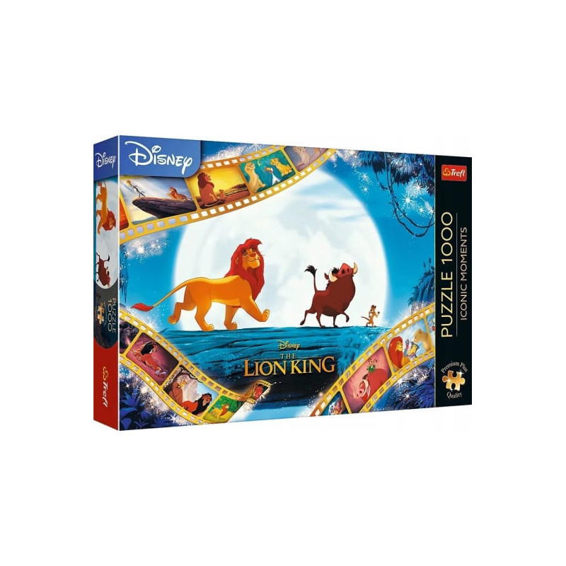 Trefl Trefl Puzzle 1000 element Premium Plus Lion King