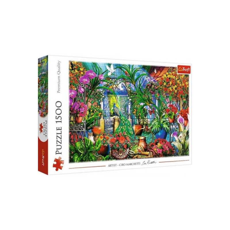 Trefl Trefl Puzzle 1500 element - Secret Garden