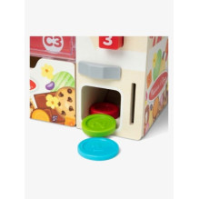 Spinmaster Melissa Doug - Wooden Vending Machine Playset,