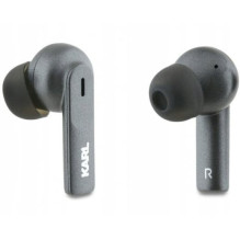 Karl Lagerfeld metalinis spausdintas logotipas juodas Karl Lagerfeld metalinis spausdintas logotipas juodas