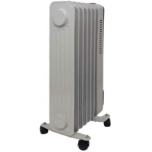 BESK alyvos radiatorius 7 sekcijų 1500W 9131541 BESK alyvos radiatorius 7 sekcijų 1500W 9131541