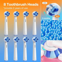 Bitvae R1 Electric toothbrush x8 brushes / travel case / cable Black Bitvae R1 Electric toothbrush x8 brushes / travel case / cable Black