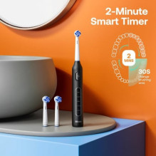 Bitvae R1 Electric toothbrush x8 brushes / travel case / cable Black Bitvae R1 Electric toothbrush x8 brushes / travel case / cable Black