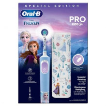 Oral-B Vitality Pro Kids 3+ Frozen Light Blue / White Oral-B Vitality Pro Kids 3+ Frozen Light Blue / White