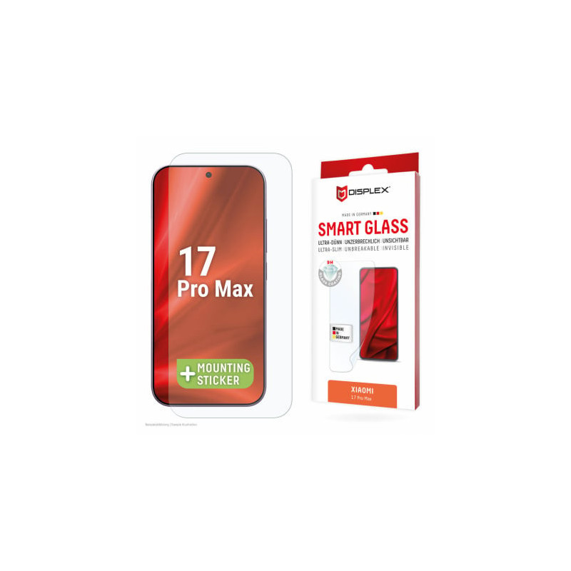 „DISPLEX Xiaomi 17 Pro Max“ išmaniojo ekrano stiklas