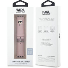 Karl Lagerfeld Karl Head NFT Watch Strap Apple Watch 38 / 40 / 41mm Pink Karl Lagerfeld Karl Head NFT Watch Strap Apple Watch 38 / 40 / 41mm Pink