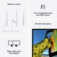 Apple Studio Display Standard Glass Tilt 27" IPS 16:9 MFEX4Z / A Apple Studio Display Standard Glass Tilt 27" IPS 16:9 MFEX4Z / A