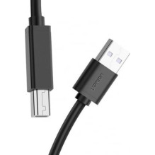 Ugreen US122 aktyvaus spausdintuvo kabelis USB 2.0 AB 10m juodas Ugreen US122 aktyvaus spausdintuvo kabelis USB 2.0 AB 10m juodas