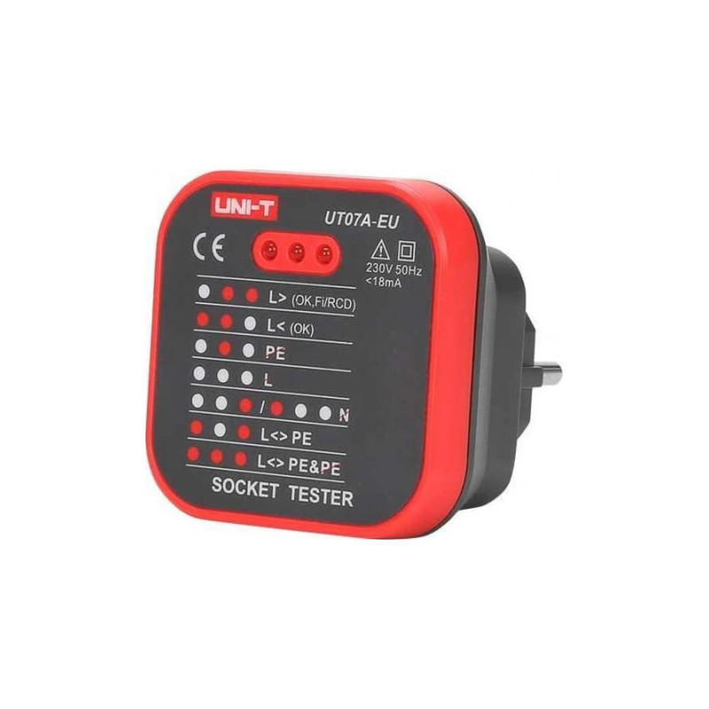 Uni-T Uni-T Wskaźnik sieci 230 V AC Uni-T UT07A-EU