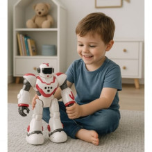 LEAN Žaislai Interaktyvus Nuotolinio Valdymo RC Robotas 16 Funkcijų Šviesos Garsai Rožinis LEAN Žaislai Interaktyvus Nuotolinio Valdymo RC Robotas 16 Funkcijų Šviesos Garsai Rožinis