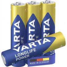 Varta Longlife Power AAA baterijos, 4 vnt.