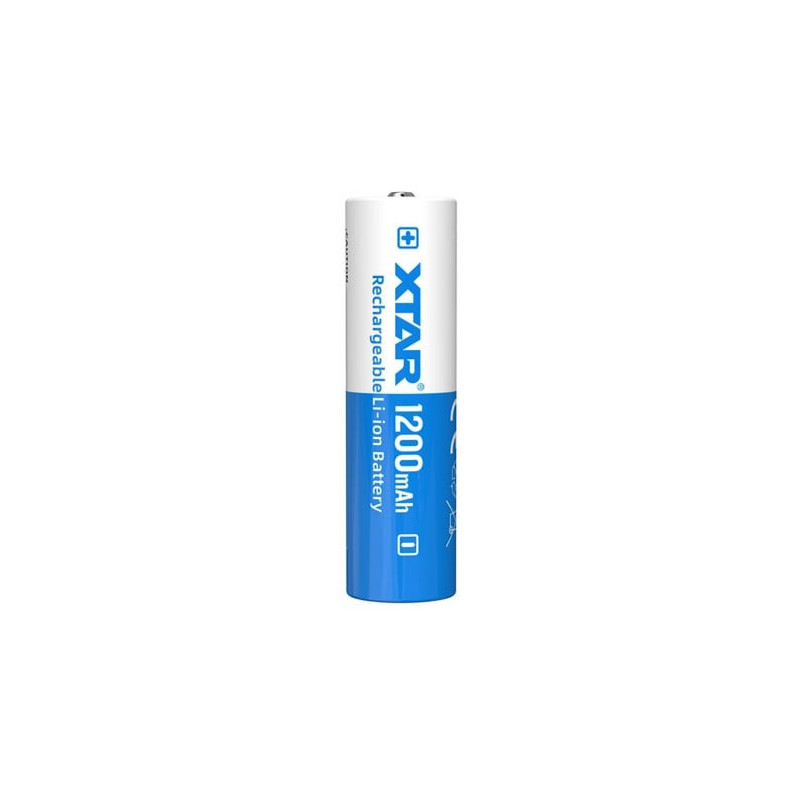 XTAR Rechargeable 14500 1200mAh 3.7V 2.5A Li-Ion