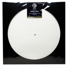 Audio Anatomy VINYL SLIPMAT LEATHER WHITE 1.5 MM WHITE Audio Anatomy VINYL SLIPMAT LEATHER WHITE 1.5 MM WHITE