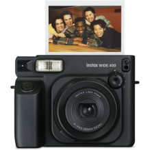 „Fujifilm Instax Wide 400“ – juodas fotoaparatas „Fujifilm Instax Wide 400“ – juodas fotoaparatas