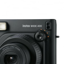 „Fujifilm Instax Wide 400“ – juodas fotoaparatas „Fujifilm Instax Wide 400“ – juodas fotoaparatas