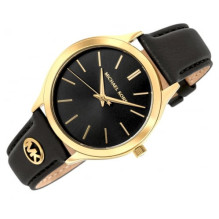 Michael Kors Slim Runway MK7553 Gold / Black Michael Kors Slim Runway MK7553 Gold / Black