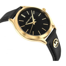 Michael Kors Slim Runway MK7553 Gold / Black Michael Kors Slim Runway MK7553 Gold / Black