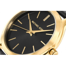 Michael Kors Slim Runway MK7553 Gold / Black Michael Kors Slim Runway MK7553 Gold / Black