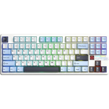 Aula F87 Pro V2 ledyninė mėlyna