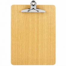 LEAN Wooden Writing Board with Clipboard A4 LEAN Wooden Writing Board with Clipboard A4