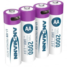 Ansmann AA 1.5 V / 2000 mAh 4pcs (1312-0036) Ansmann AA 1.5 V / 2000 mAh 4pcs (1312-0036)