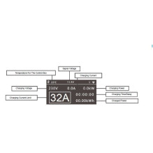 Įkrovimo laidas 220V - type 2 ( 16A, 1 fazė 3,6 kW) su Wifi, programėles funkcija