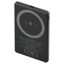 dbramante1928 re-charge - Induktive Power Bank - 5000 mAh - 20 Watt - 3 A (24 pin USB-C) - Grau dbramante1928 re-charge - Induktive Power Bank - 5000 mAh - 20 Watt - 3 A (24 pin USB-C) - Grau